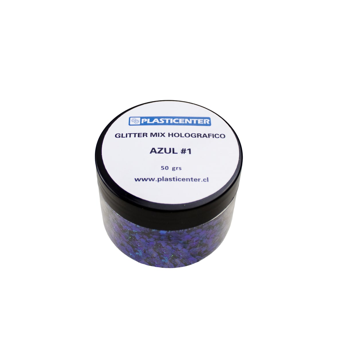 GLITTER MIX CAMALEON - AZUL #14