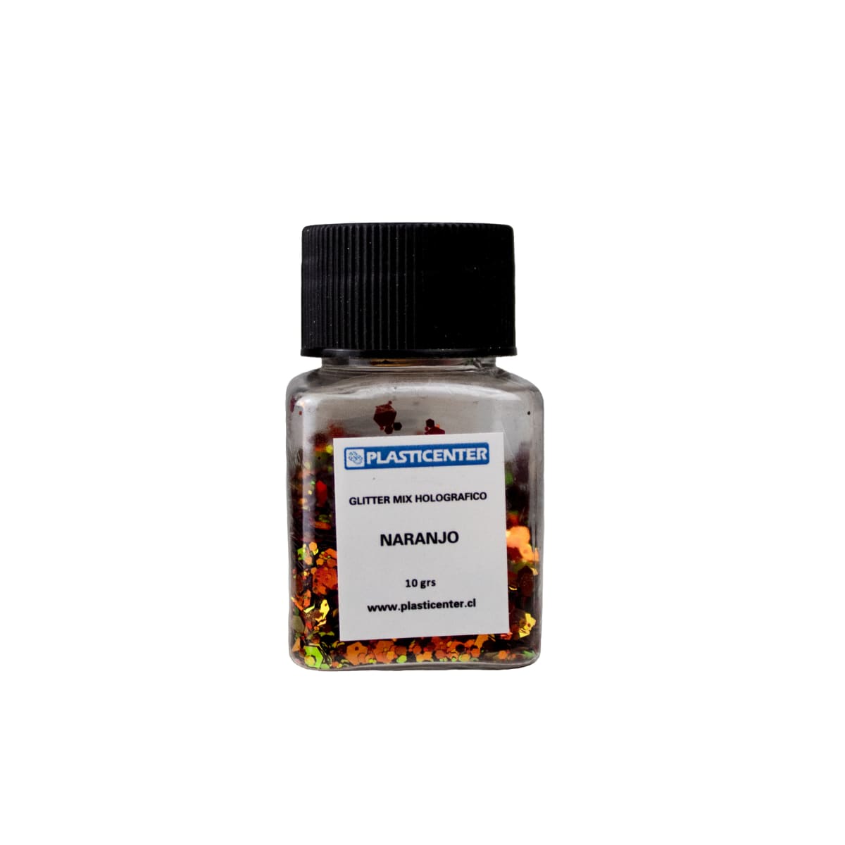 Glitter Mix Camaleón - Naranjo3
