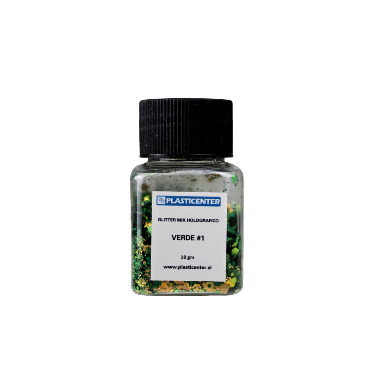 GLITTER MIX CAMALEON - VERDE #13