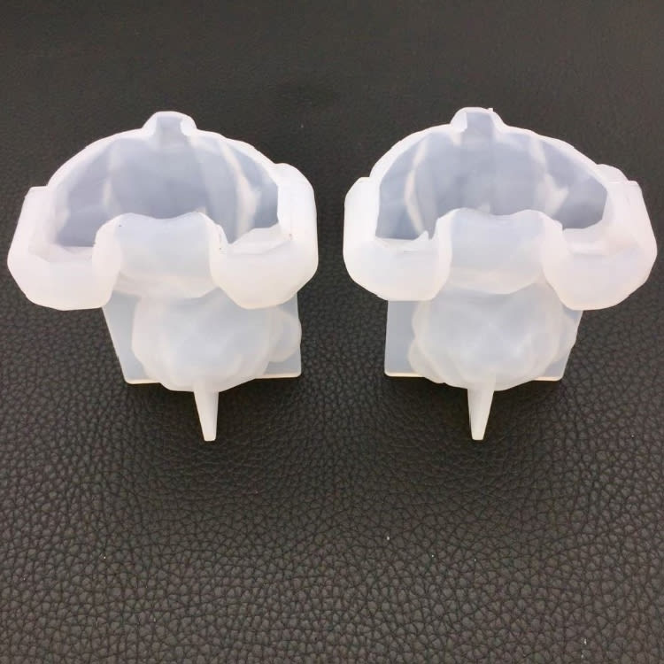 MOLDE DE SILICONA FIGURA OSO DISEÑO GEOMÉTRICO (F266)3