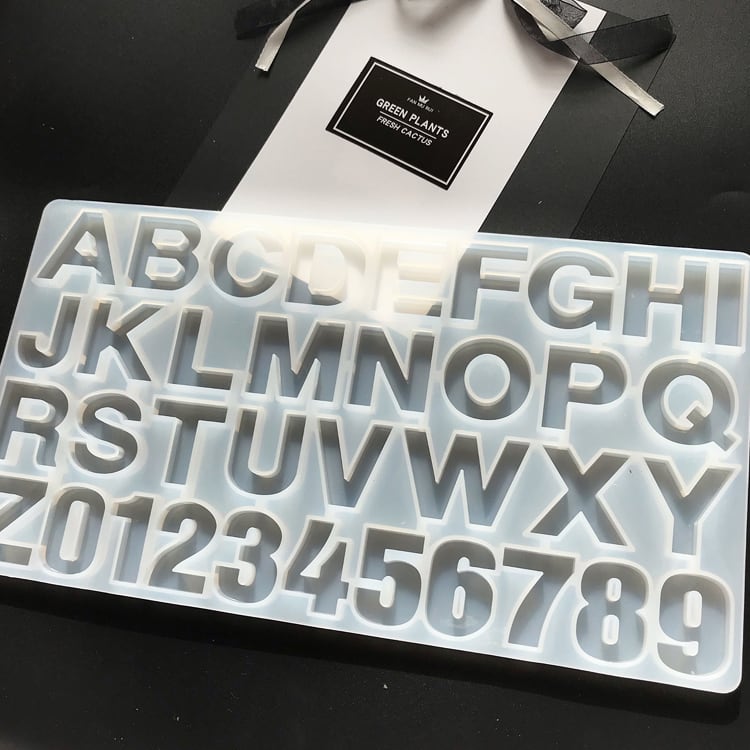 MOLDE DE SILICONA ABECEDARIO (A317)2