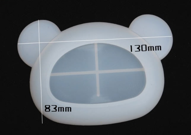 MOLDE DE SILICONA JOYERO OSO (J290)2