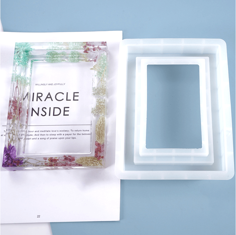 MOLDE DE SILICONA MARCO DE FOTOS RECTANGULAR (M269) 0