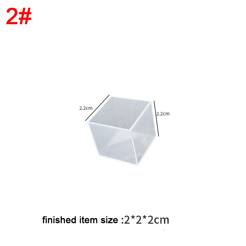 MOLDE DE SILICONA CUBO (C237)3