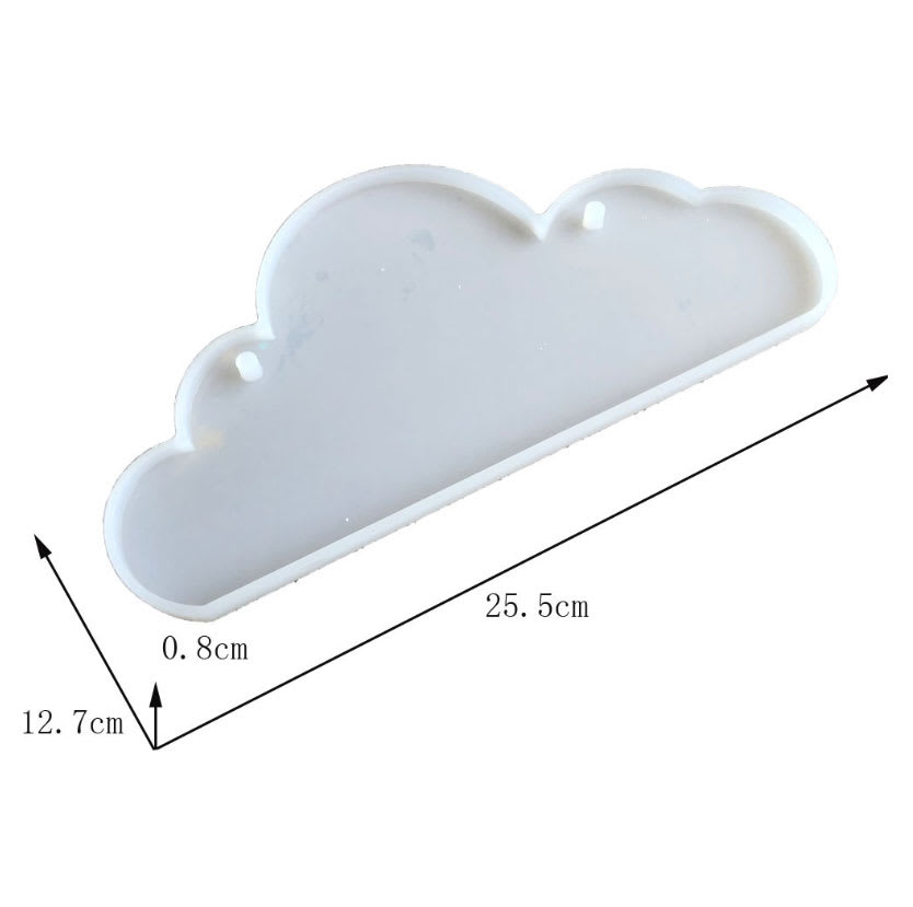 MOLDE DE SILICONA COLGANTE NUBE (C311)2
