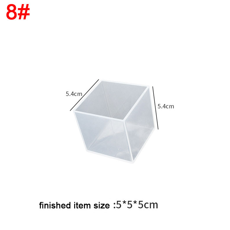 MOLDE DE SILICONA CUBO (C237)9