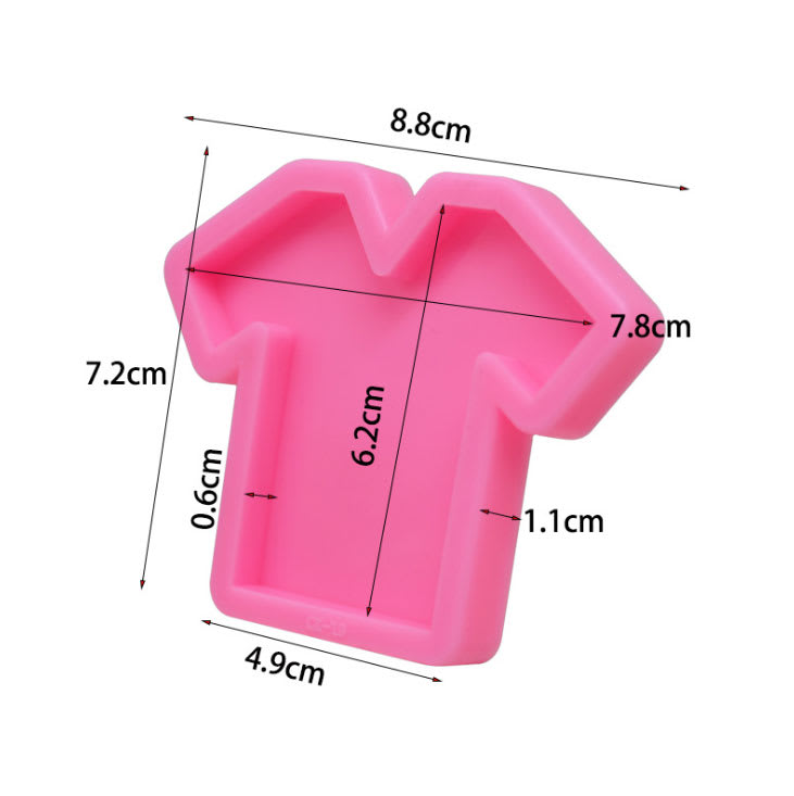 MOLDE DE SILICONA CHAQUETA CLÍNICA LISA (F267)3