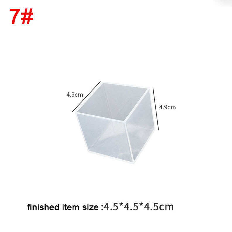 MOLDE DE SILICONA CUBO (C237)8