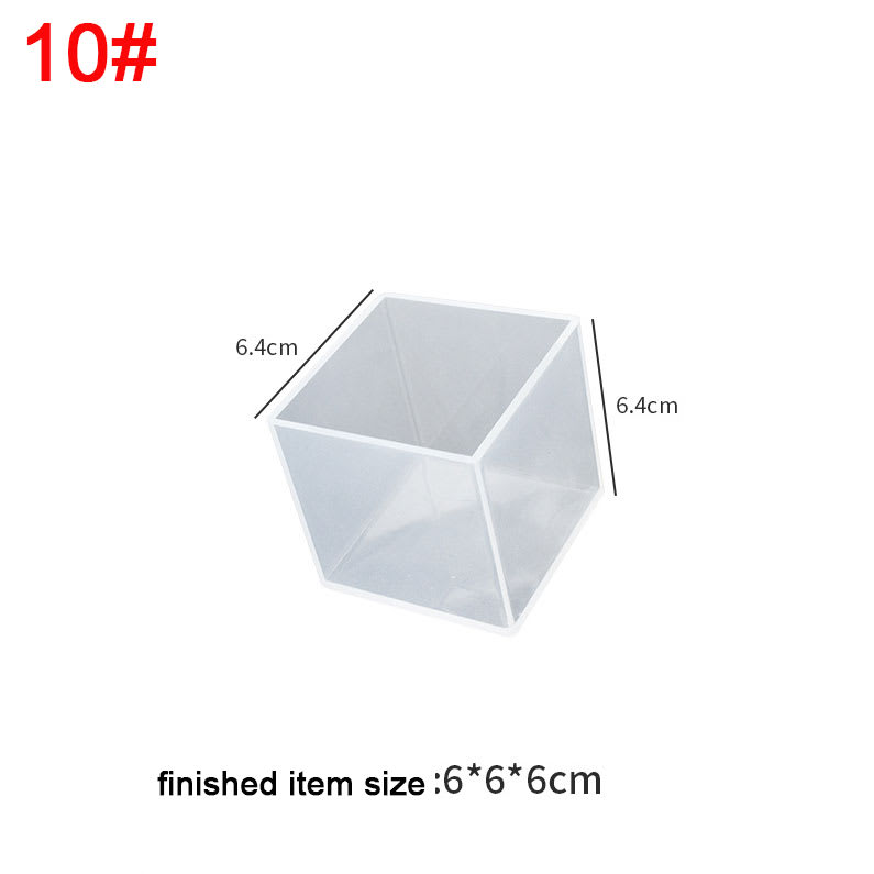 MOLDE DE SILICONA CUBO (C237)11