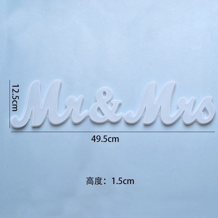 MOLDE DE SILICONA FRASE 