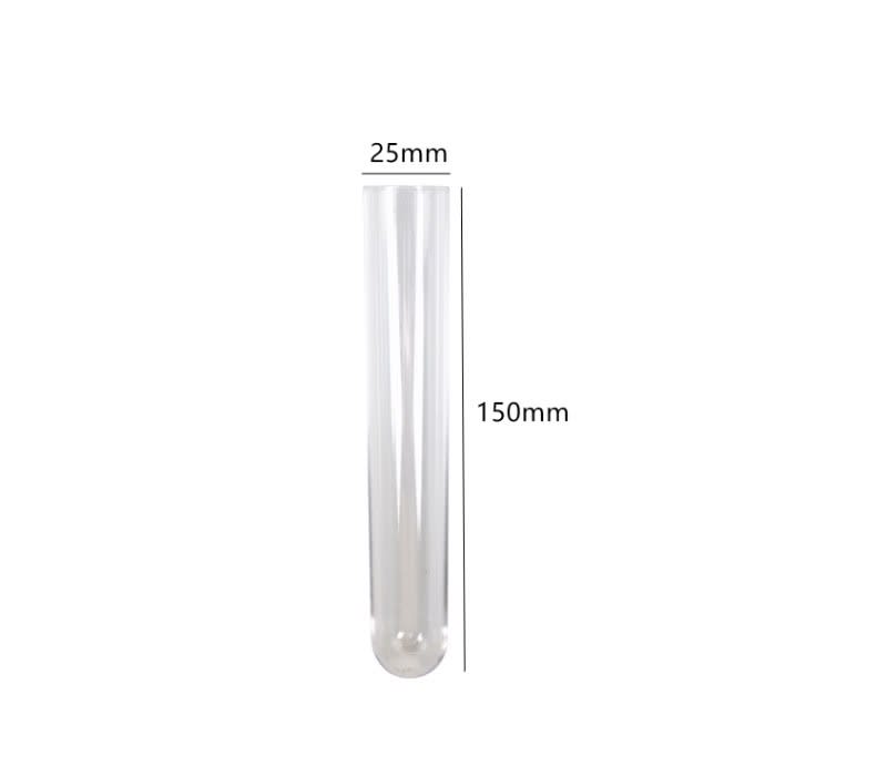 TUBO FLORERO 25X150MM - 2 PIEZAS (AC302) 0