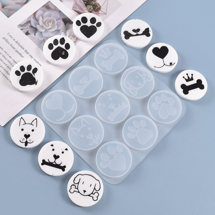 MOLDE DE SILICONA PLACA MASCOTA (M278) 0