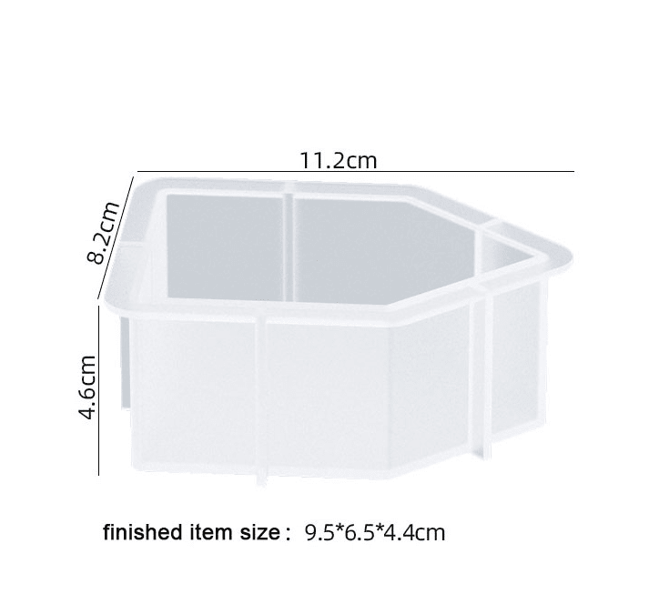 MOLDE DE SILICONA CASA MACIZA #2 (M277)2
