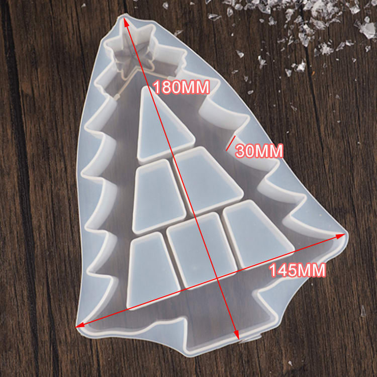 MOLDE DE SILICONA ARBOL NAVIDAD ESPACIOS (N336)2