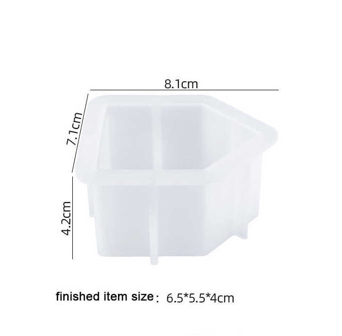 MOLDE DE SILICONA CASA MACIZA #1 (M276)2
