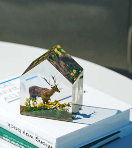 MOLDE DE SILICONA CASA MACIZA #1 (M276) 0