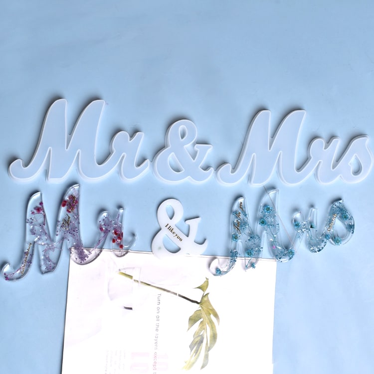 MOLDE DE SILICONA FRASE 