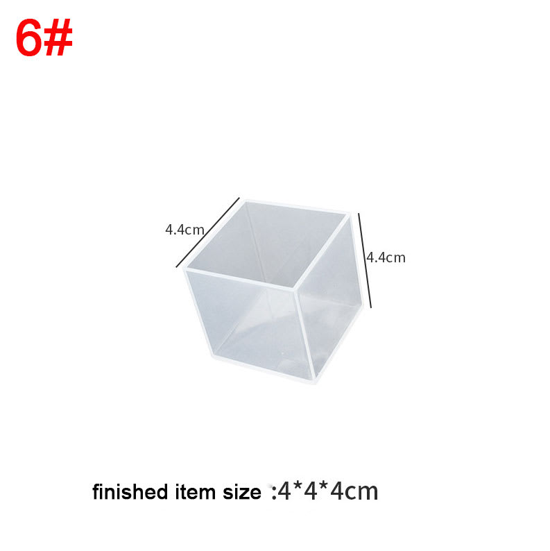 MOLDE DE SILICONA CUBO (C237)7