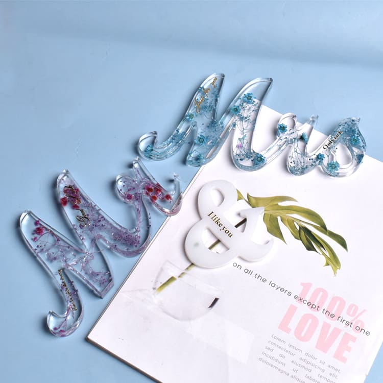 MOLDE DE SILICONA FRASE 