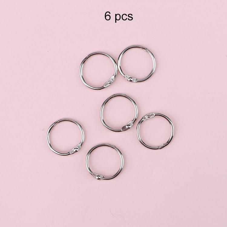 ARGOLLA PARA ENCUADERNAR - 6 PIEZAS (AC262) 0