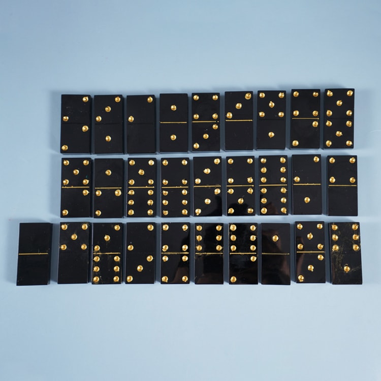 MOLDE DE SILICONA JUEGO DOMINO (D298)3