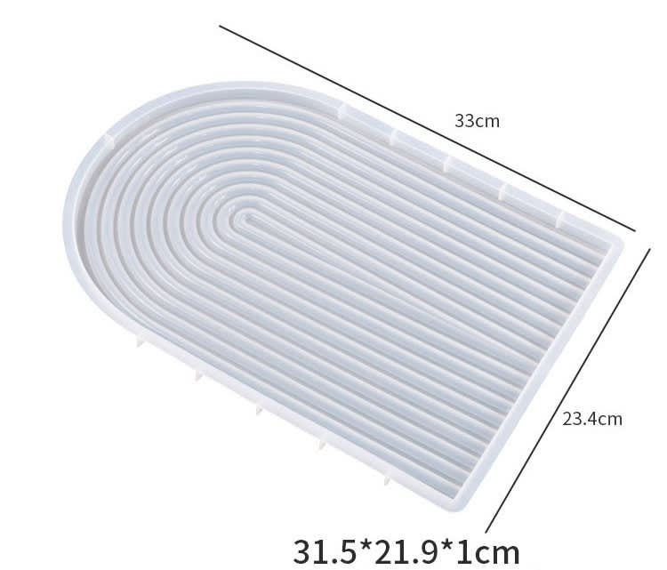 MOLDE DE SILICONA ARCO DECORATIVO DISEÑO LINEAS (D285)2