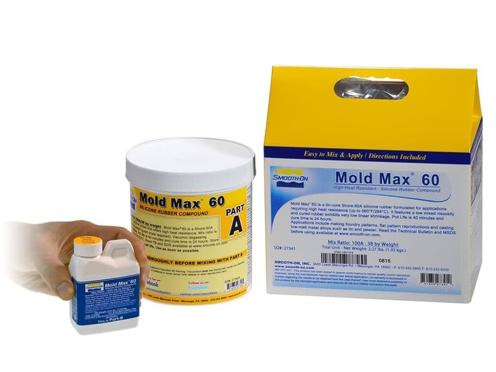 Silicona Caucho Mold Max™ 60 (2.27lbs/1.03kg) 0