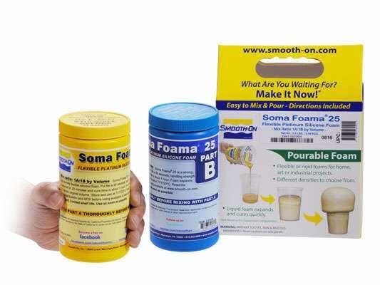 Espuma de Silicona Soma Foama™ 25 (2lbs/0.9kg))2