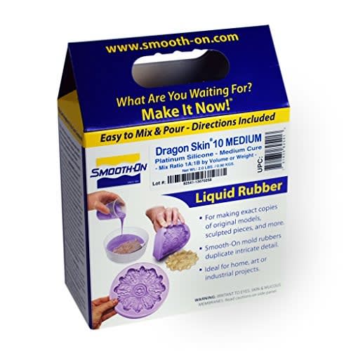 Silicona Caucho Dragon Skin™ 10 MEDIUM (2lbs/0.91kg)2