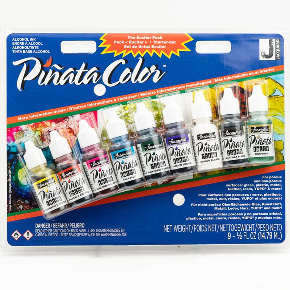 Jacquard Piñata Exciter - Set 9 Tintas al Alcohol 14 ml 0