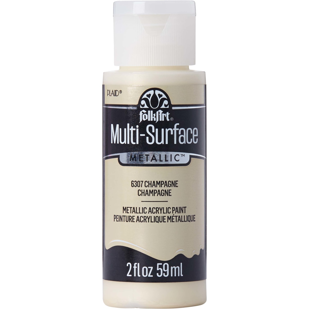Plaid Folkart Multi-Surface Metallic - Pintura Acrílica Metalica 2oz (59ml)5
