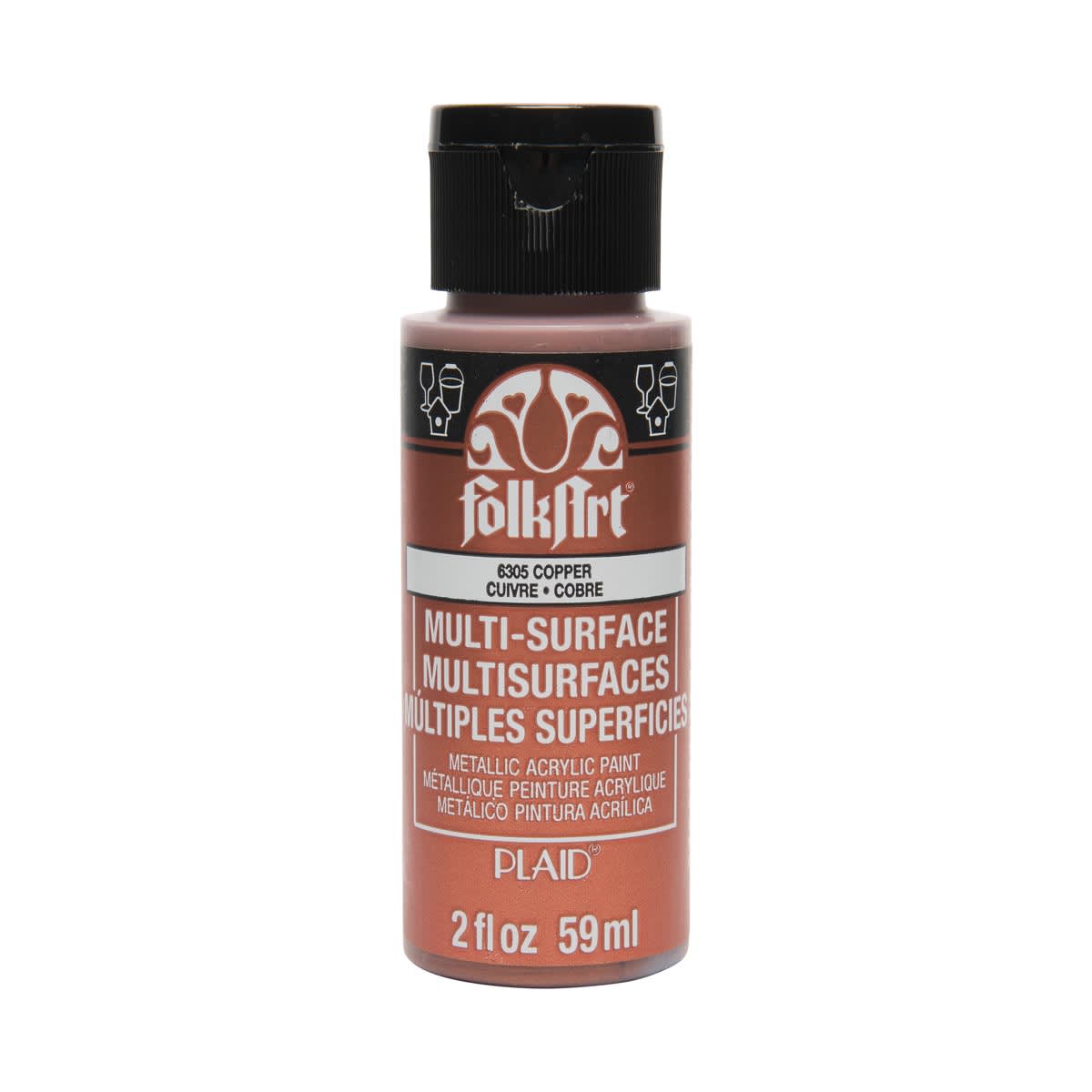 Plaid Folkart Multi-Surface Metallic - Pintura Acrílica Metalica 2oz (59ml)8