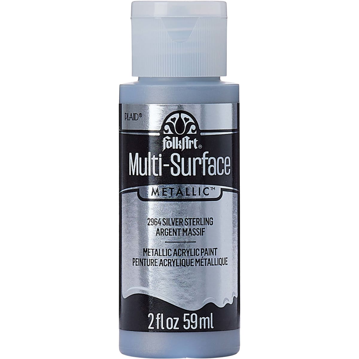 Plaid Folkart Multi-Surface Metallic - Pintura Acrílica Metalica 2oz (59ml)15