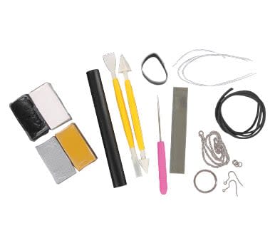 Sculpey Premo Mokume Gane Jewelry Kit4
