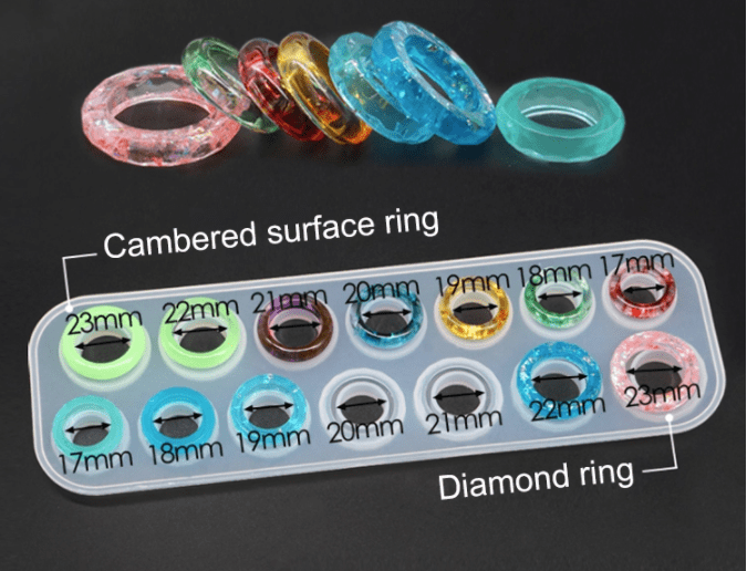 MOLDE DE SILICONA ANILLOS #2 (A207)3