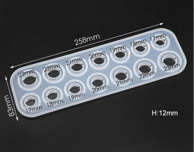 MOLDE DE SILICONA ANILLOS #2 (A207)2