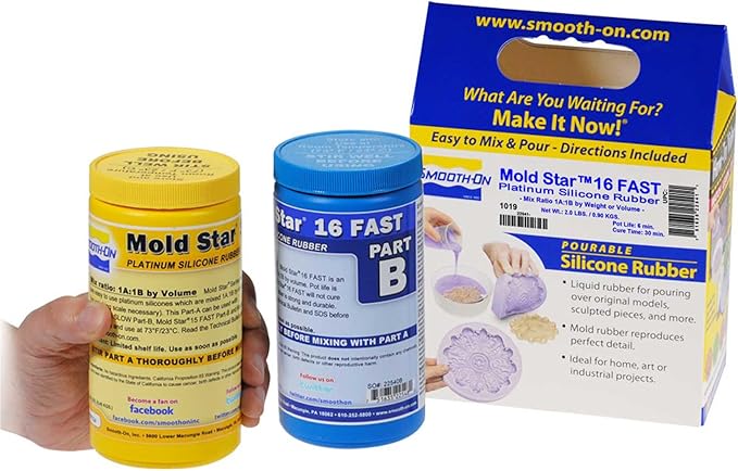 Silicona Caucho Mold Star™ 16 FAST (2lbs/0.91kg) 0