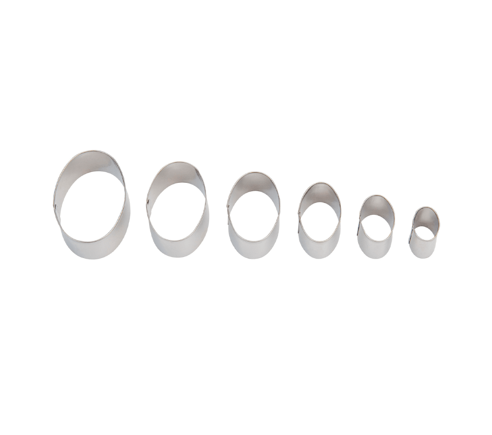 Sculpey Tools - Cortadores Ovalados (6 piezas)2