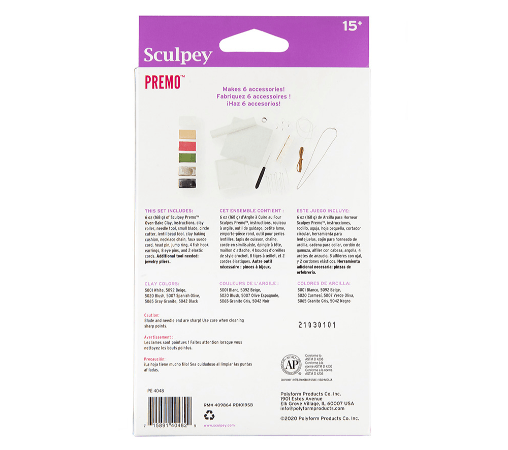 Sculpey Premo Bead Making Jewelry Kit3