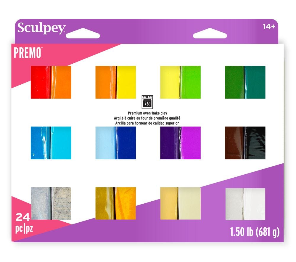 Sculpey Premo! MultiPack 24 Colores (681 gr) 0