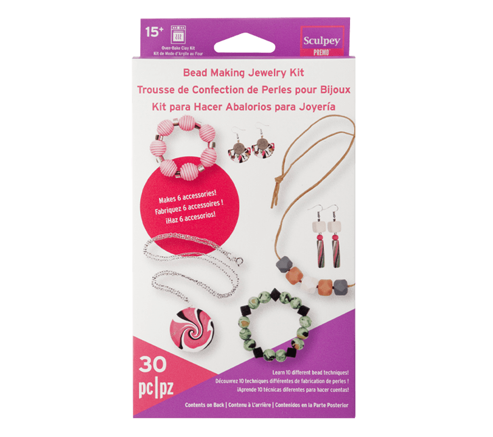 Sculpey Premo Bead Making Jewelry Kit2