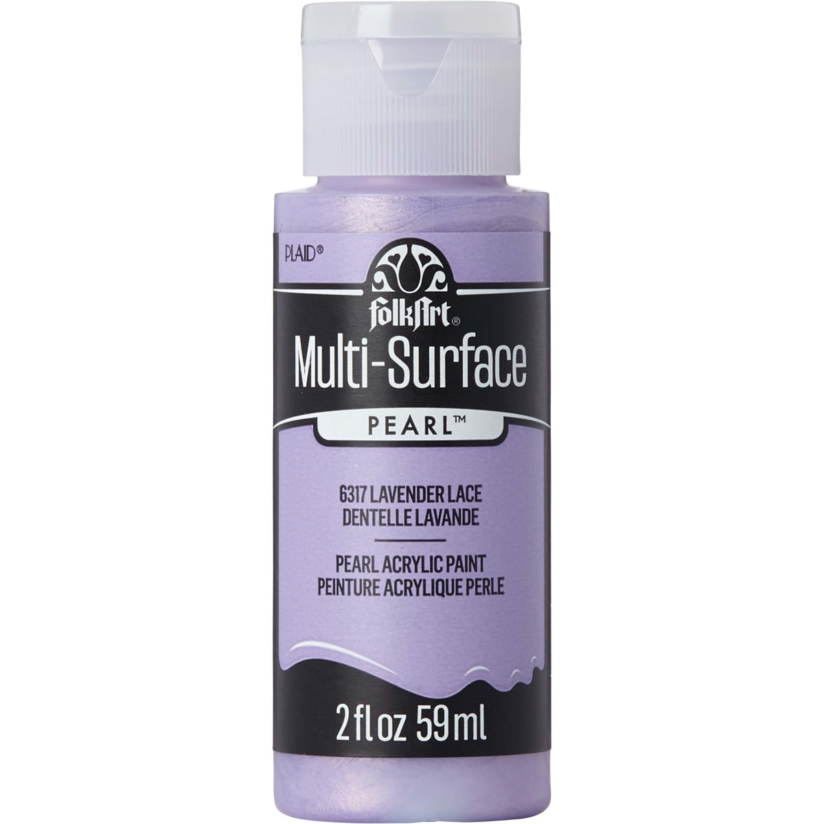 Plaid Folkart Multi-Surface Pearl - Pintura Acrílica Perlada 2oz (59ml)3