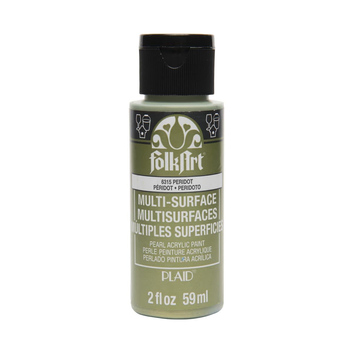 Plaid Folkart Multi-Surface Pearl - Pintura Acrílica Perlada 2oz (59ml)4