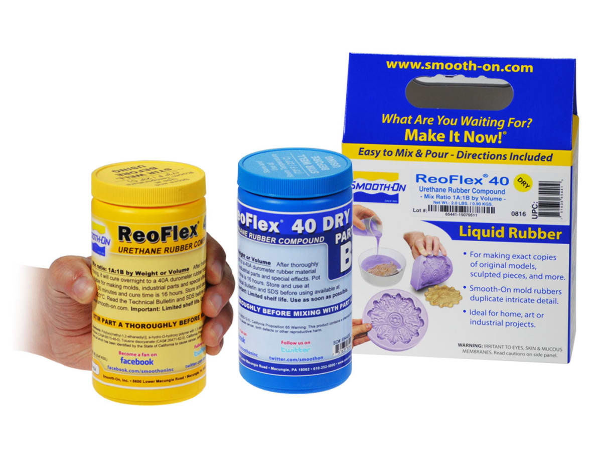 Caucho de poliuretano ReoFlex™ 40 (2lbs/0.91kg) 0