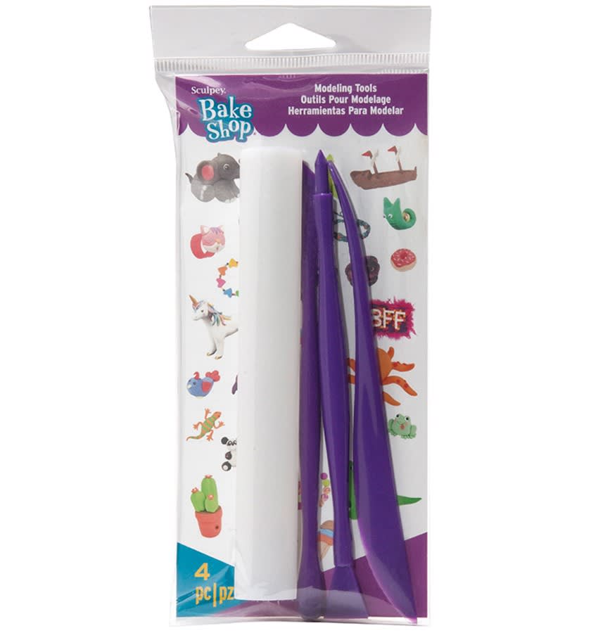 Sculpey Bake Shop - Herramientas para modelar (4 piezas) 0