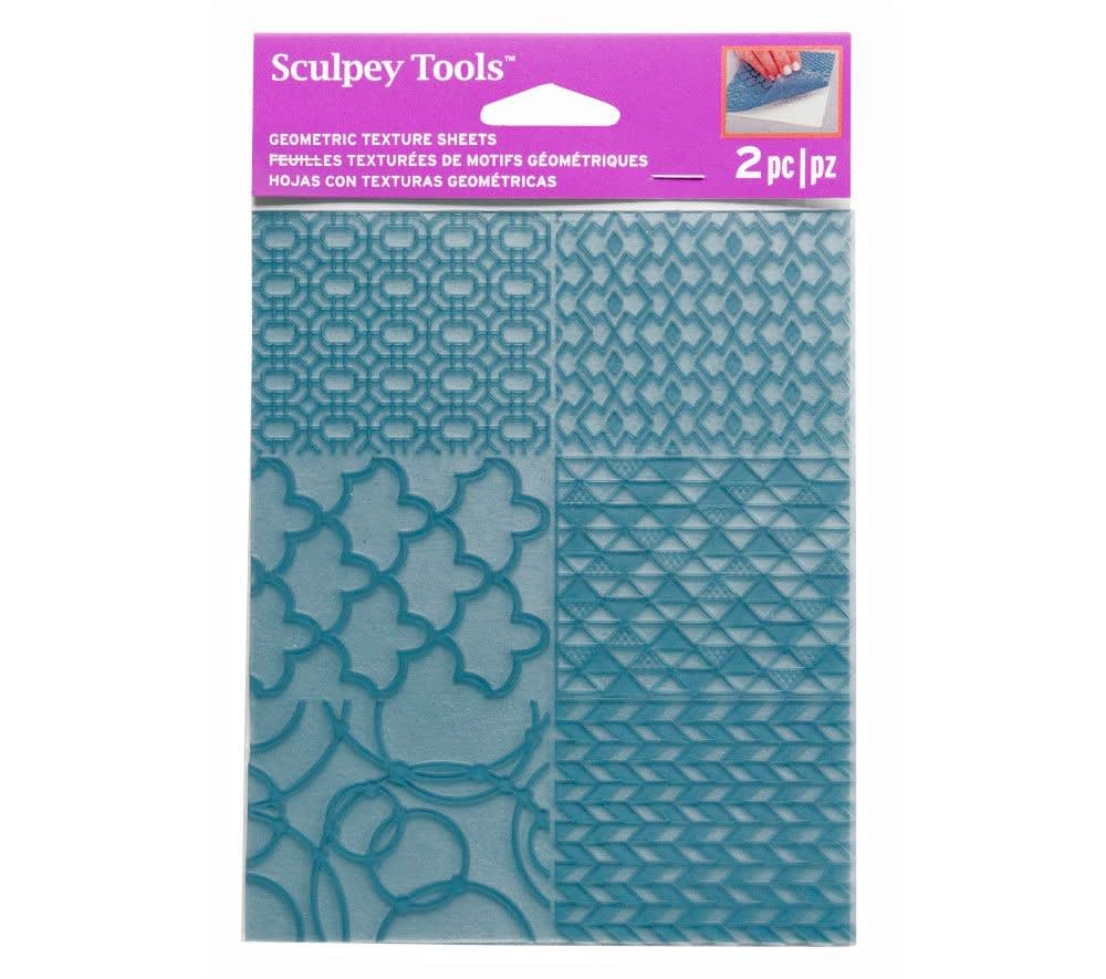 Sculpey Hojas De Textura - Geométricas 0