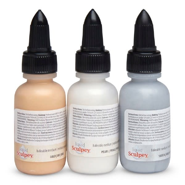 Sculpey Liquid -  Multipack 3 Colores Metálicos (30 ml)2