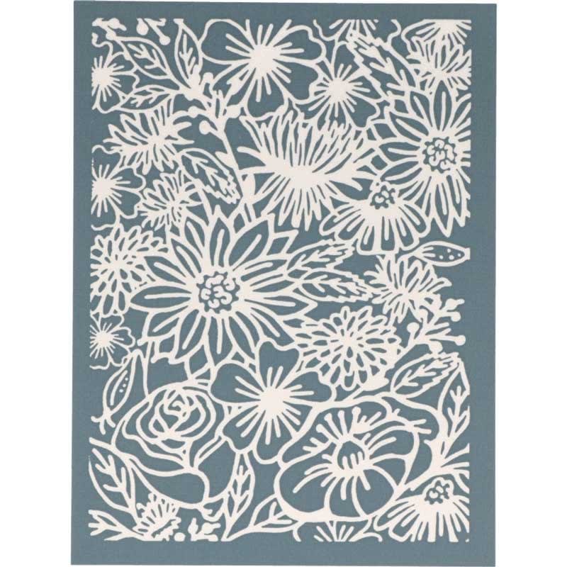 Sculpey Malla Para Serigrafía - Flores3