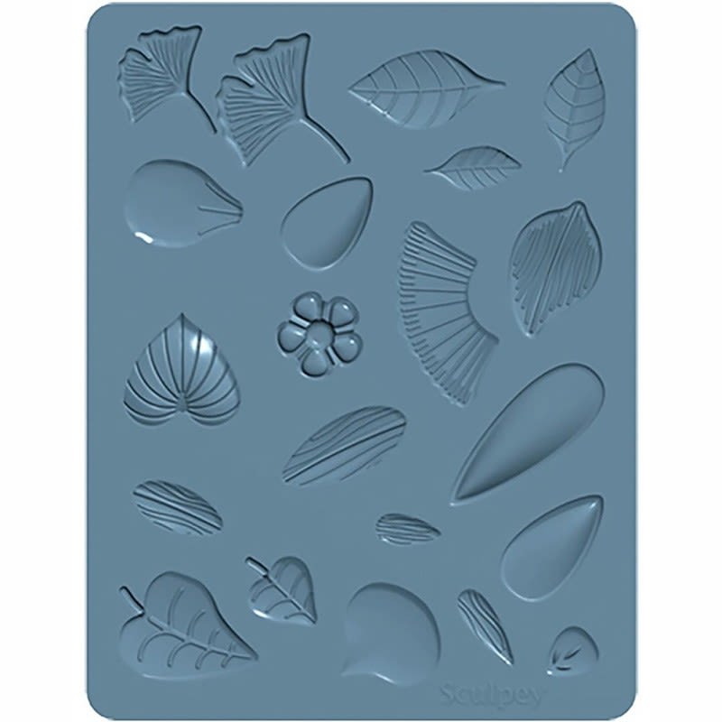 Sculpey - Molde de Silicona Horneable Flores2