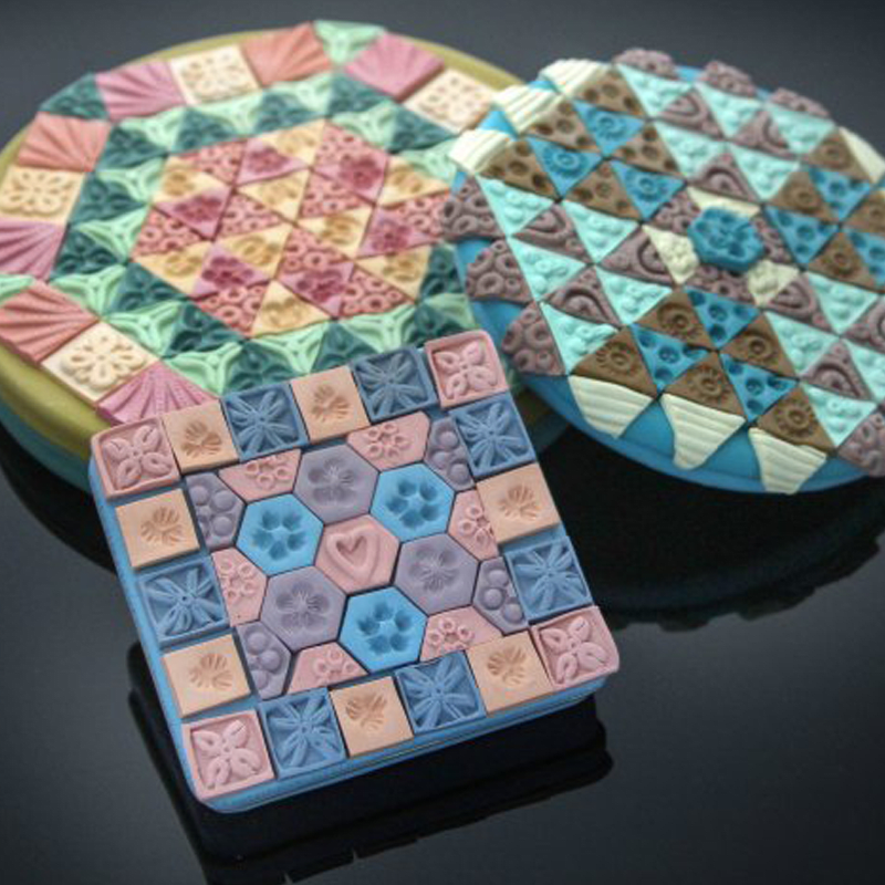 Sculpey Tools - Cortadores mosaico hexagonales (2 piezas)4